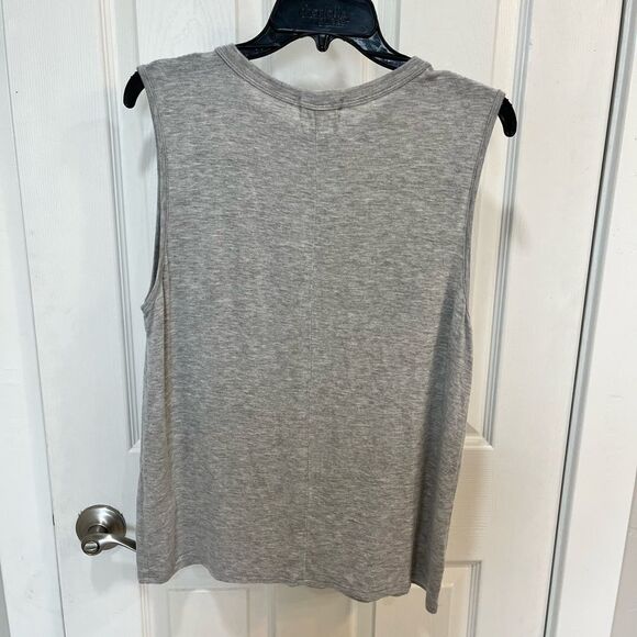 Bella Ella Grey “Good Vibes” Tank Top - Picture 7 of 7